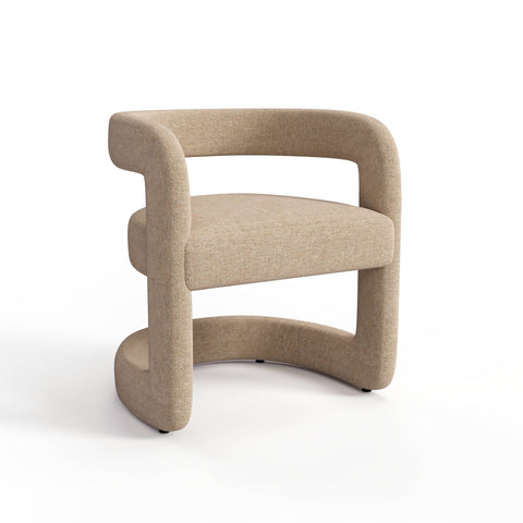 Lot de 2 chaises KLAY velours chenillé