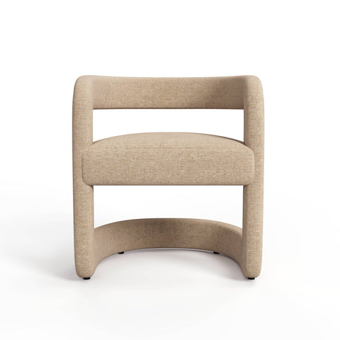 Lot de 2 chaises KLAY velours chenillé