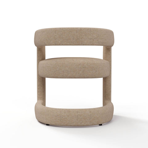 Lot de 2 chaises KLAY velours chenillé