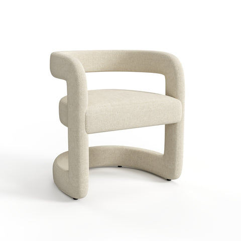 Lot de 2 chaises KLAY velours chenillé