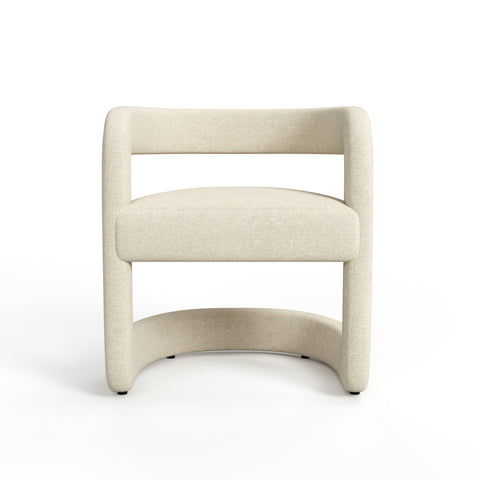 Lot de 2 chaises KLAY velours chenillé