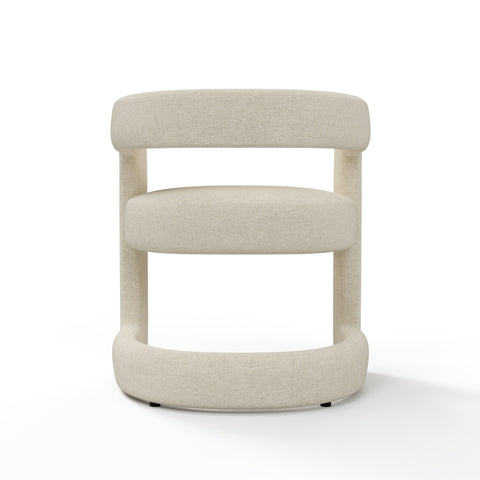 Lot de 2 chaises KLAY velours chenillé