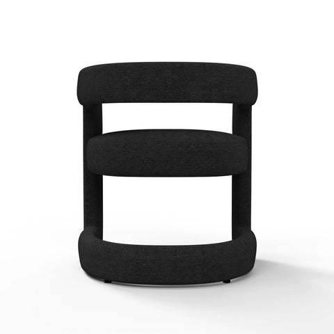 Lot de 2 chaises KLAY velours chenillé