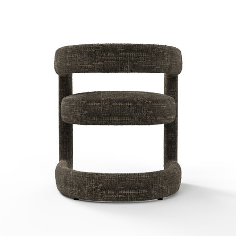 Lot de 2 chaises KLAY velours tramé