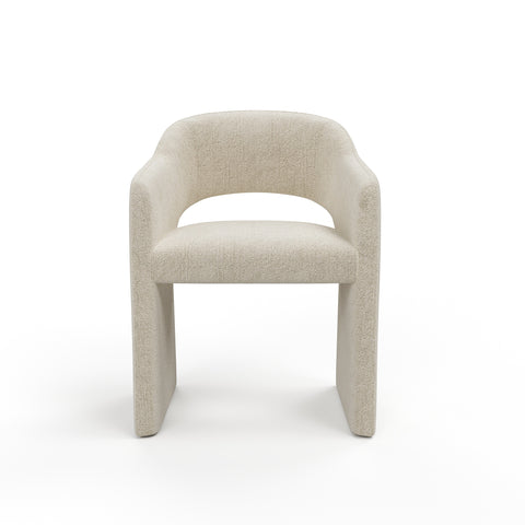 Lot de 2 petits fauteuils ARIEL velours texturé