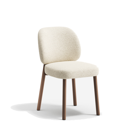 Lot de 2 chaises LEA velours texturé