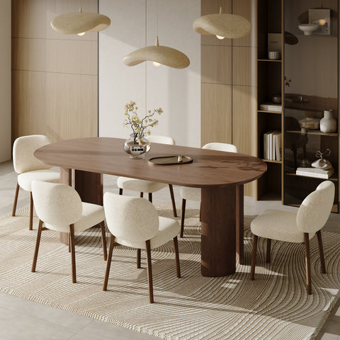 Lot de 2 chaises LEA velours texturé