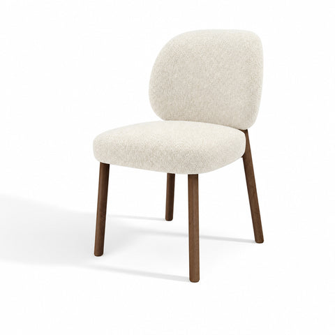 Lot de 2 chaises LEA velours texturé