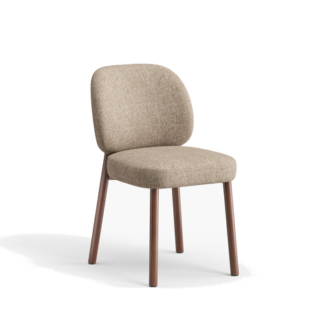 Lot de 2 chaises LEA velours texturé