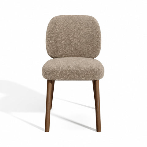Lot de 2 chaises LEA velours texturé