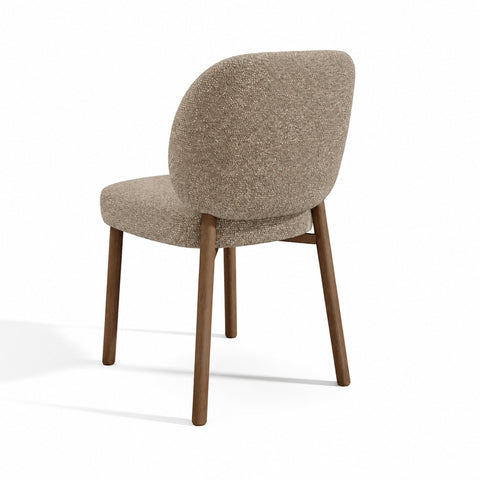 Lot de 2 chaises LEA velours texturé