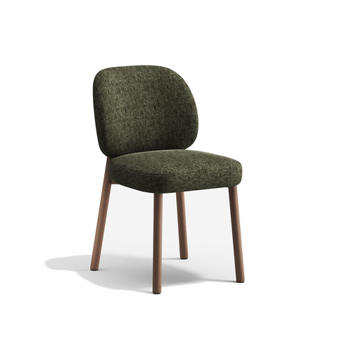 Lot de 2 chaises LEA velours texturé