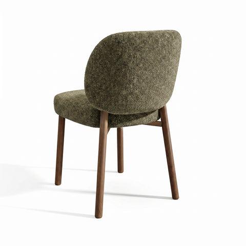 Lot de 2 chaises LEA velours texturé