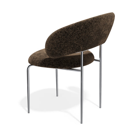 Lot de 2 chaises ALBA velours texturé
