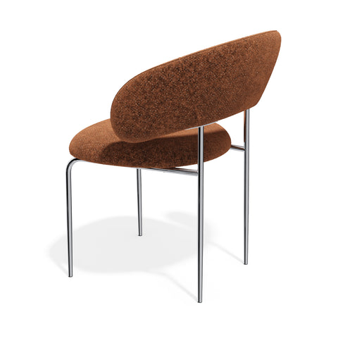 Lot de 2 chaises ALBA velours texturé