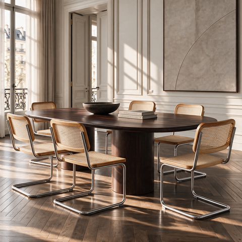 Lot de 2 chaises BRENT rotin clair