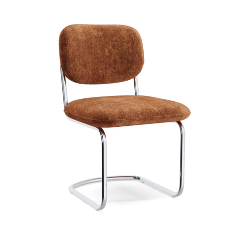 Lot de 2 chaises BLAKE velours texturé