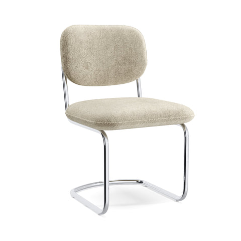 Lot de 2 chaises BLAKE velours texturé