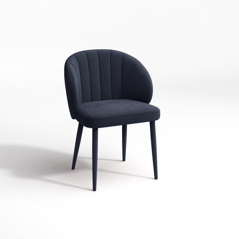 Lot de 2 Chaises Love Velours Pieds Velours assortis