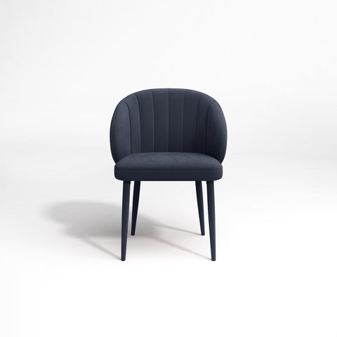 Lot de 2 Chaises Love Velours Pieds Velours assortis