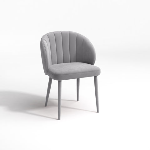 Lot de 2 Chaises Love Velours Pieds Velours assortis