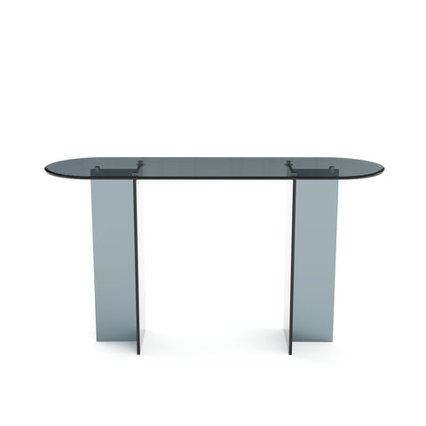 Console SIENNA en verre 120cm