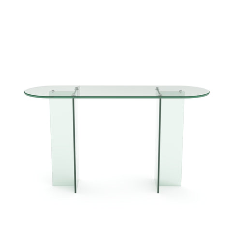 Console SIENNA en verre 120cm
