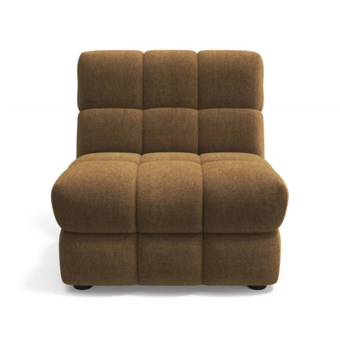 Fauteuil SEVENTY tissu tramé toucher doux