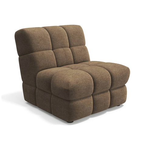 Fauteuil SEVENTY tissu tramé toucher doux