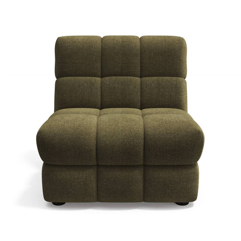 Fauteuil SEVENTY tissu tramé toucher doux