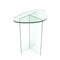 Table d'appoint AURA en verre 55cm