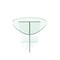 Table d'appoint AURA en verre 55cm
