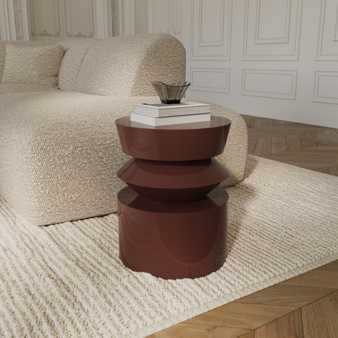 Table d'appoint laquée MINUTI 40cm