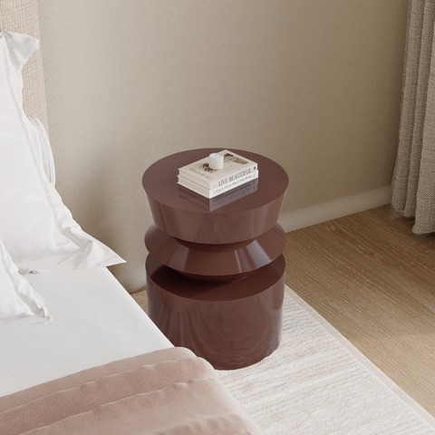 Table d'appoint laquée MINUTI 40cm