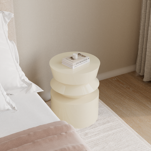 Table d'appoint laquée MINUTI 40cm