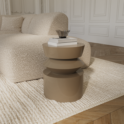 Table d'appoint laquée MINUTI 40cm