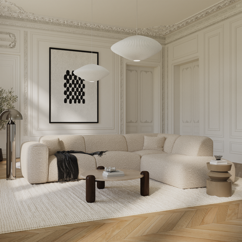 Table d'appoint laquée MINUTI 40cm