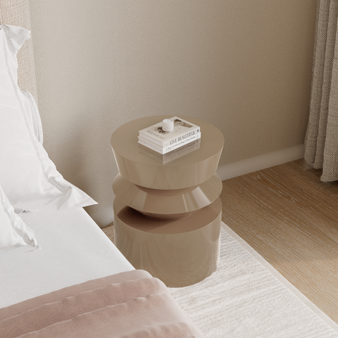 Table d'appoint laquée MINUTI 40cm