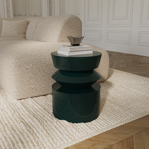 Table d'appoint laquée MINUTI 40cm