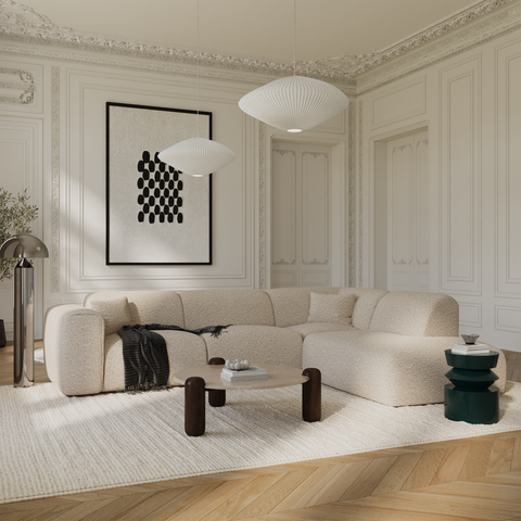 Table d'appoint laquée MINUTI 40cm