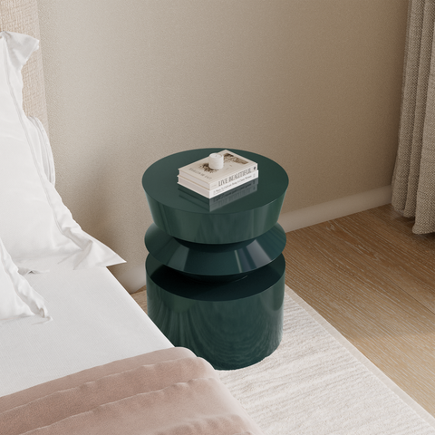 Table d'appoint laquée MINUTI 40cm