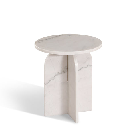 Table d'appoint SILEA en marbre 40cm