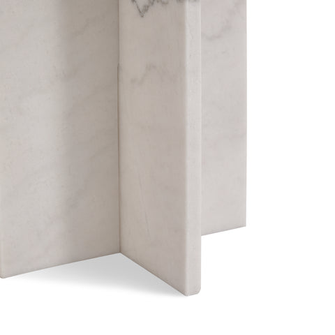 Table d'appoint SILEA en marbre 40cm