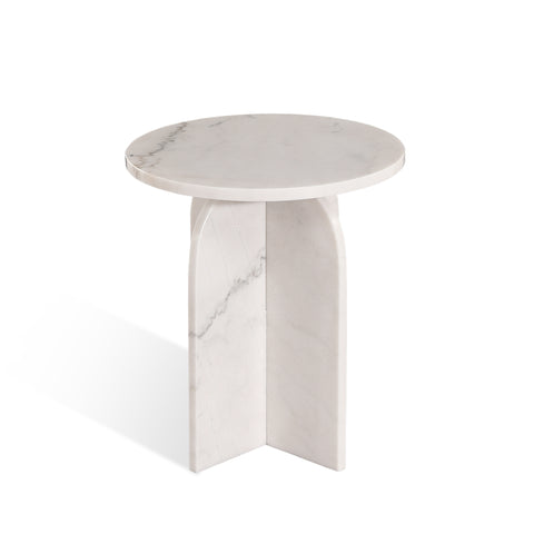 Table d'appoint SILEA en marbre 40cm