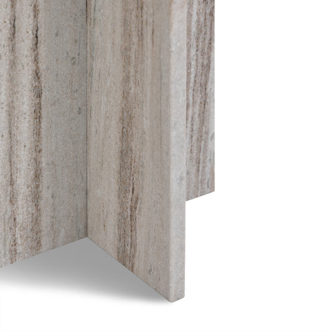 Table d'appoint SILEA en marbre 40cm