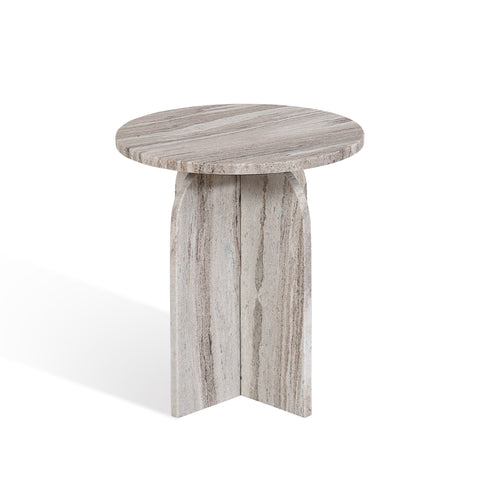 Table d'appoint SILEA en marbre 40cm