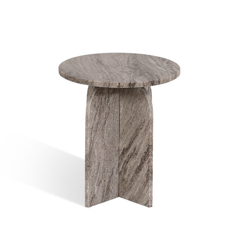 Table d'appoint SILEA en marbre 40cm