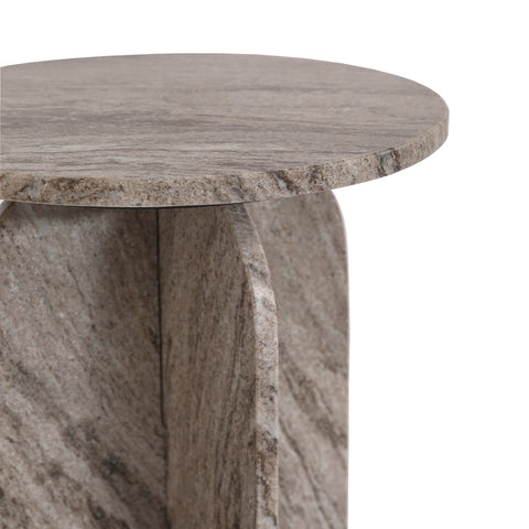Table d'appoint SILEA en marbre 40cm