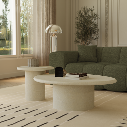 Table basse microciment ALKO 48cm