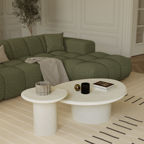 Table basse microciment ALKO 48cm